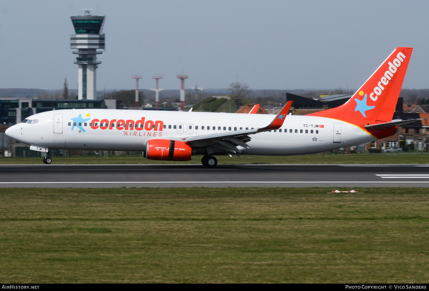 Aircraft Photo of TC-TJM | Boeing 737-8Q8 | Corendon Airlines | AirHistory.net #672376