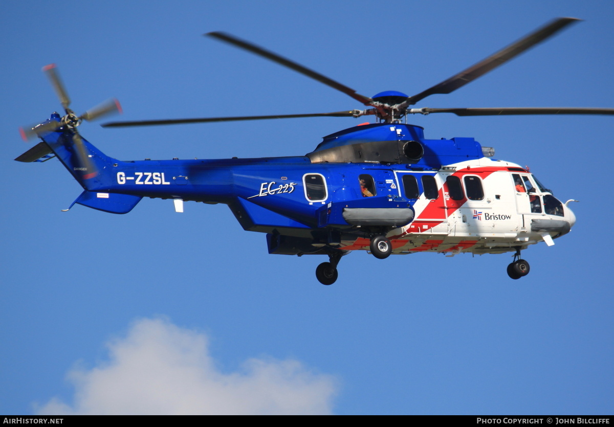 Aircraft Photo of G-ZZSL | Eurocopter EC-225LP Super Puma Mk2+ | Bristow Helicopters | AirHistory.net #672382