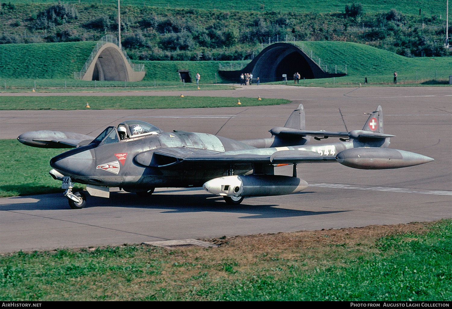 Aircraft Photo of J-1644 | De Havilland D.H. 112 Venom FB50 | Switzerland - Air Force | AirHistory.net #672387