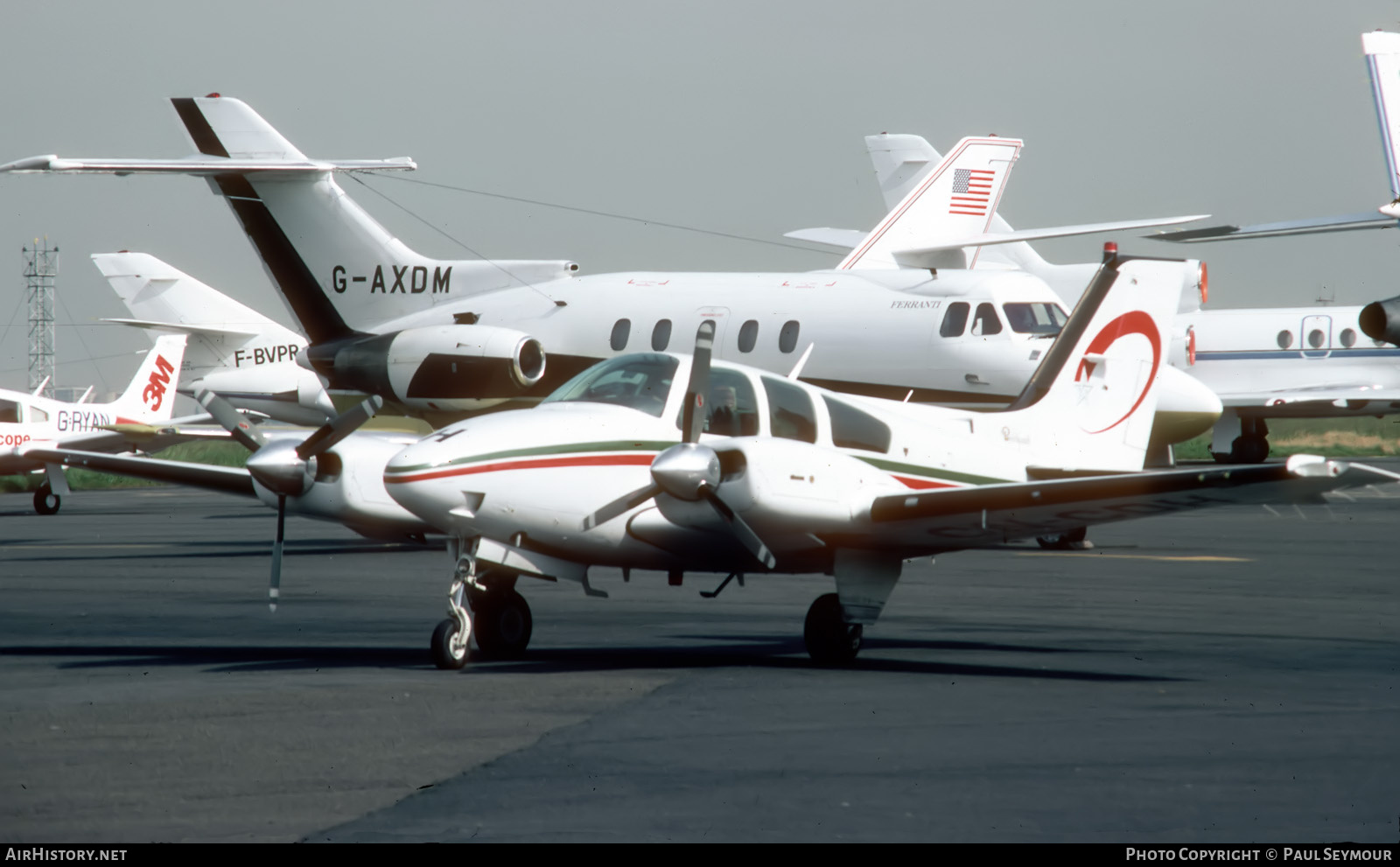 Aircraft Photo of CN-CDH | Beech 95-B55 Baron | Royal Air Maroc - RAM | AirHistory.net #672389