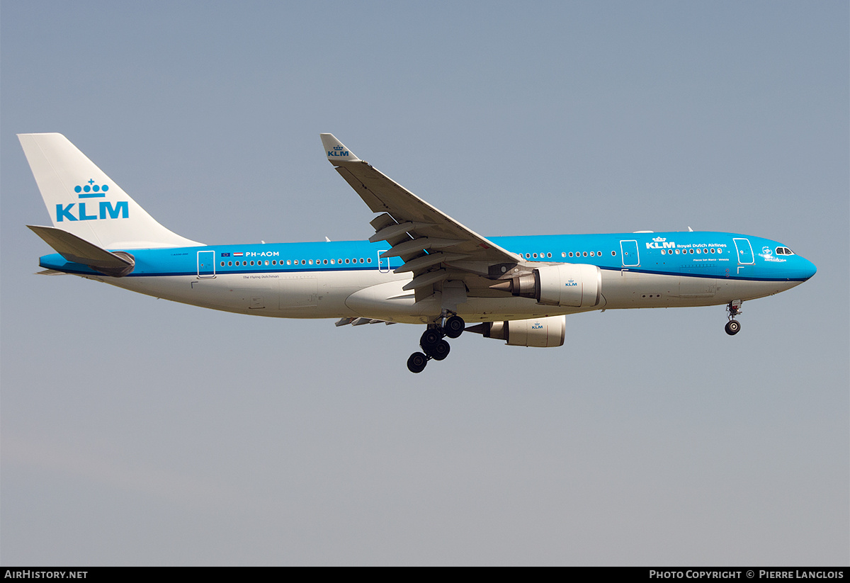 Aircraft Photo of PH-AOM | Airbus A330-203 | KLM - Royal Dutch Airlines | AirHistory.net #672417