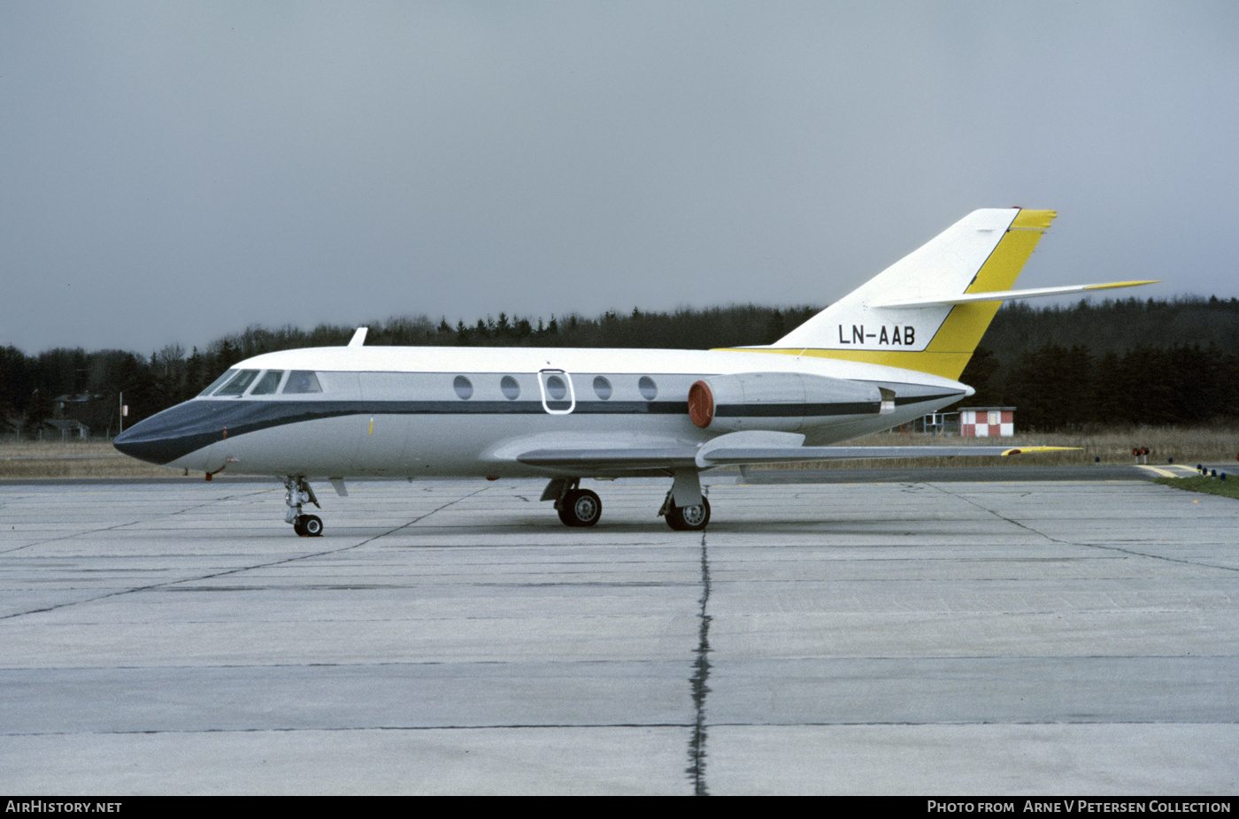 Aircraft Photo of LN-AAB | Dassault Falcon 20 | AirHistory.net #672422