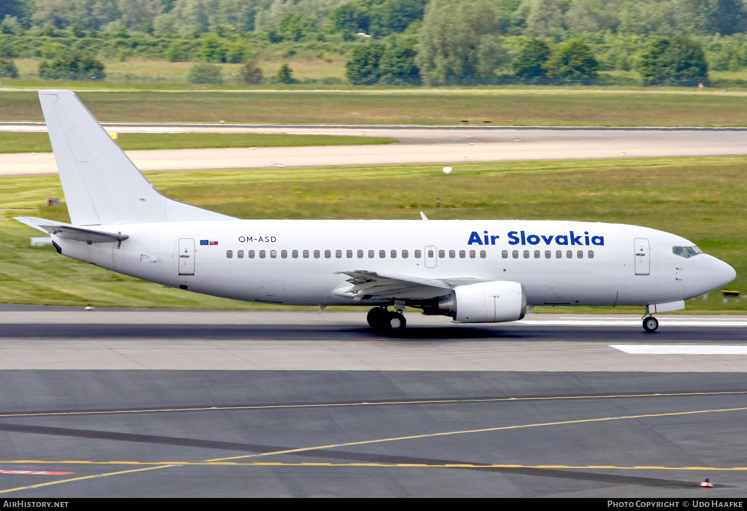 Aircraft Photo of OM-ASD | Boeing 737-306 | Air Slovakia | AirHistory.net #672436