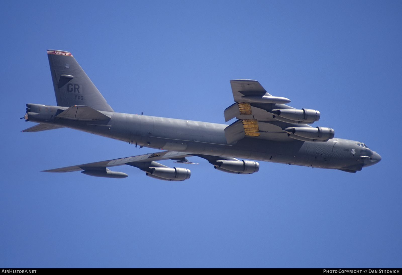 Aircraft Photo of 61-0001 / AF61-001 | Boeing B-52H Stratofortress | USA - Air Force | AirHistory.net #672445