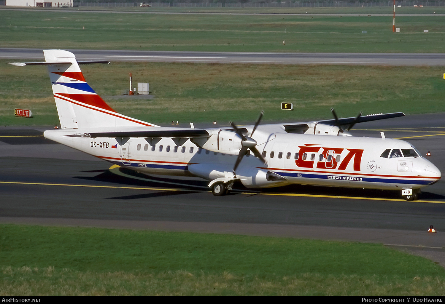 Aircraft Photo of OK-XFB | ATR ATR-72-202 | ČSA - Czech Airlines | AirHistory.net #672450