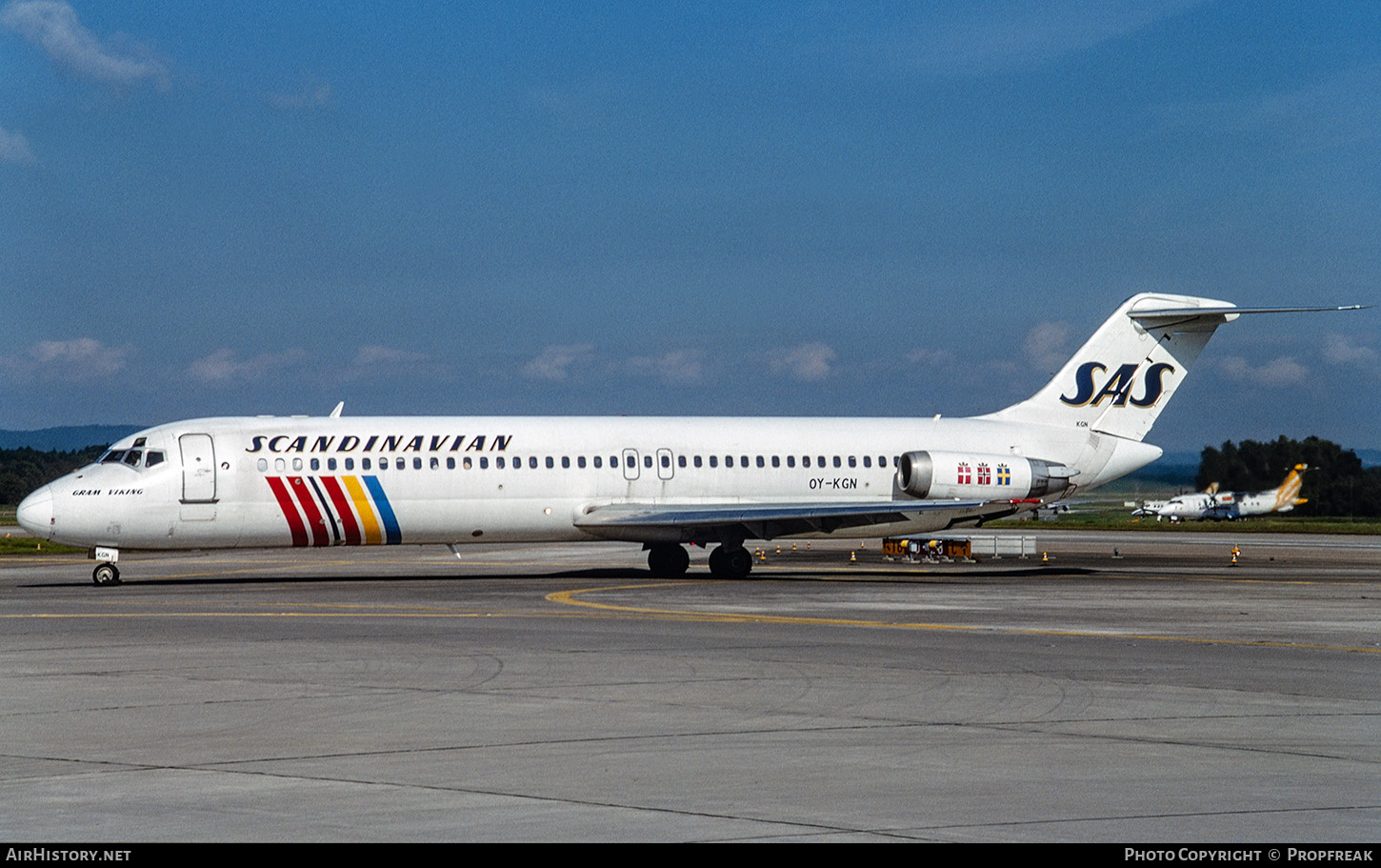 Aircraft Photo of OY-KGN | McDonnell Douglas DC-9-41 | Scandinavian Airlines - SAS | AirHistory.net #672461