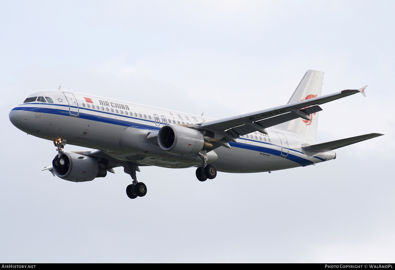 Aircraft Photo of B-9926 | Airbus A320-214 | Air China | AirHistory.net #672462