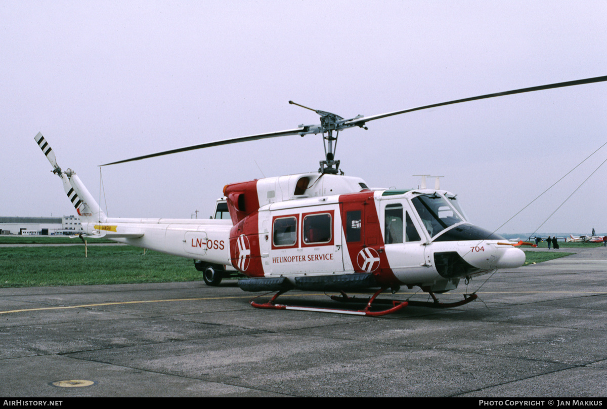 Aircraft Photo of LN-OSS | Bell 212 Twin Two-Twelve | Helikopter Service | AirHistory.net #672465
