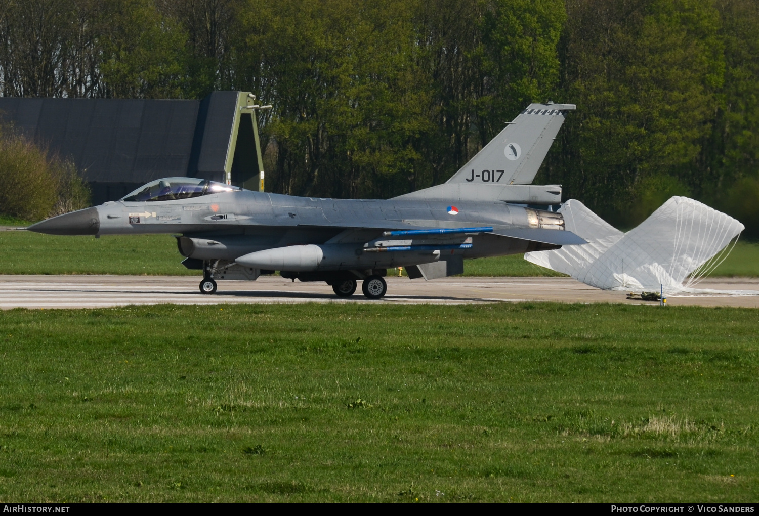 Aircraft Photo of J-017 | General Dynamics F-16AM Fighting Falcon | Netherlands - Air Force | AirHistory.net #672471