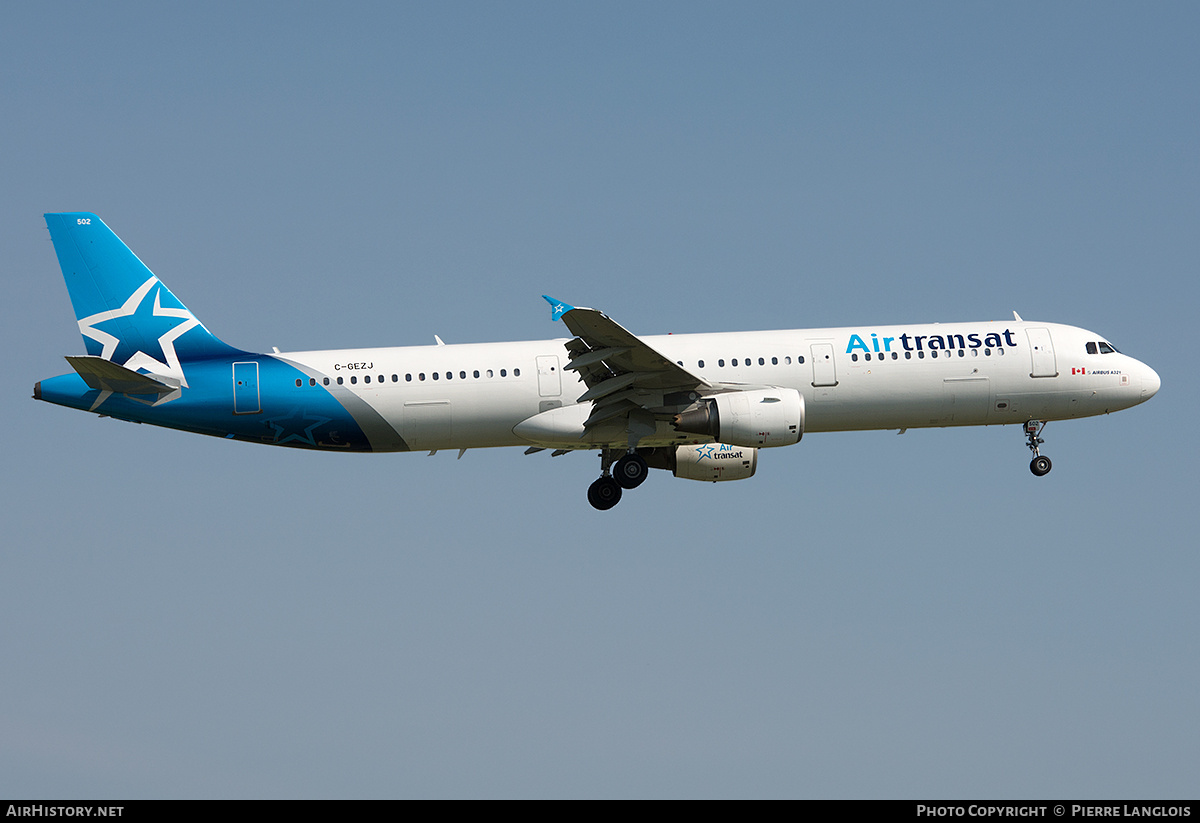 Aircraft Photo of C-GEZJ | Airbus A321-211 | Air Transat | AirHistory.net #672482