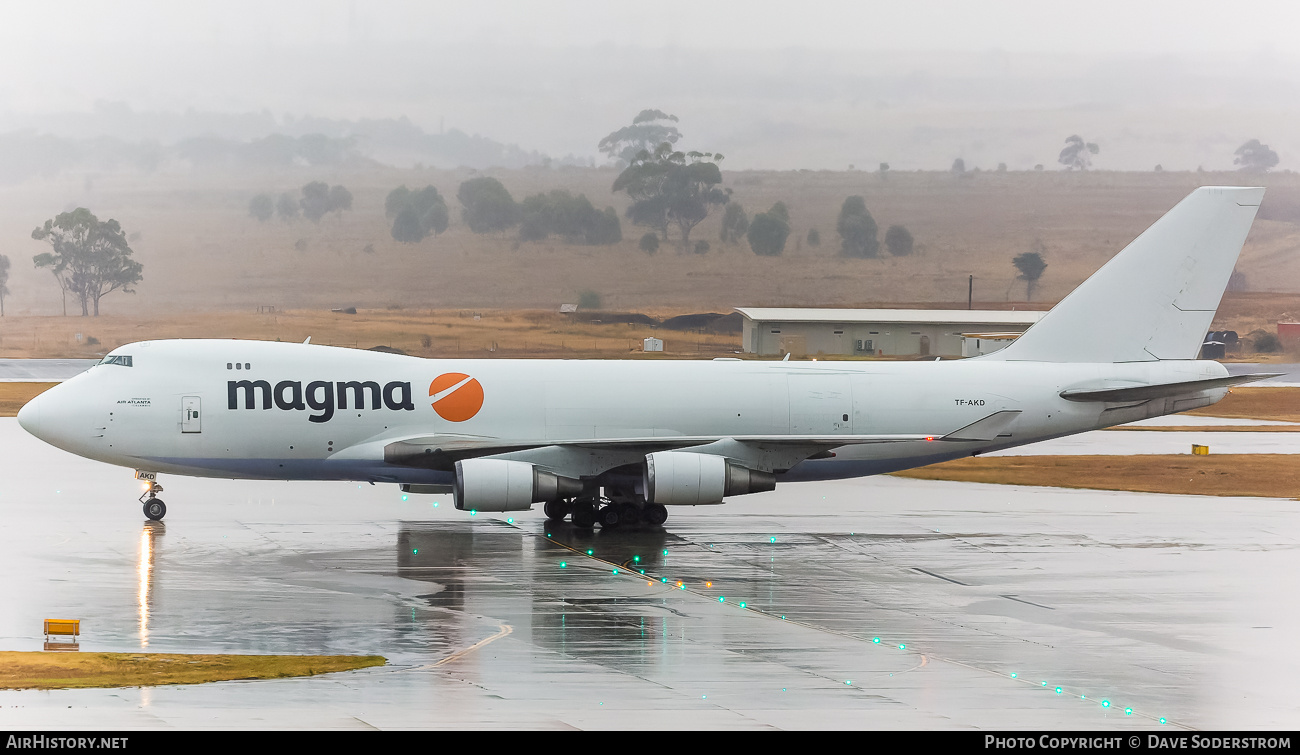 Aircraft Photo of TF-AKD | Boeing 747-409F/SCD | Magma Aviation | AirHistory.net #672484