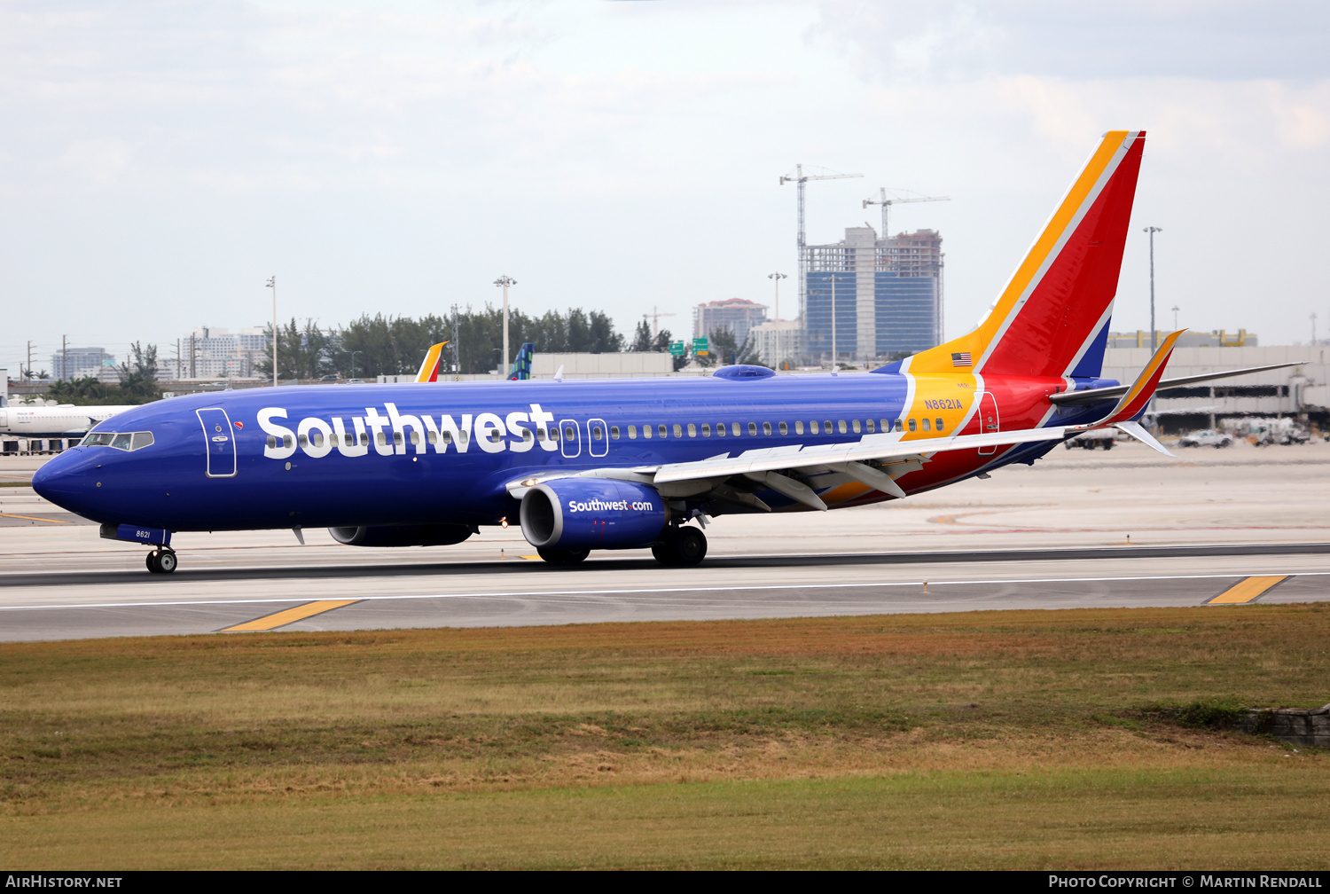 Aircraft Photo of N8621A | Boeing 737-8H4 | Southwest Airlines | AirHistory.net #672498