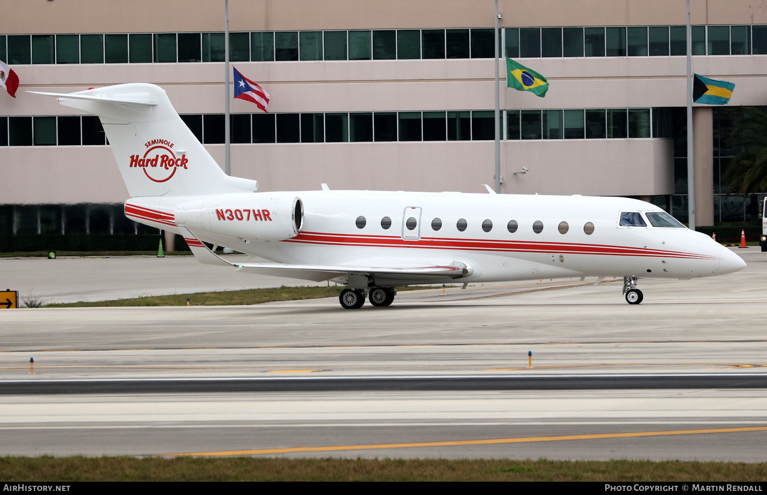 Aircraft Photo of N307HR | Gulfstream Aerospace G280 | Seminole Hard Rock Hotel & Casino | AirHistory.net #672500