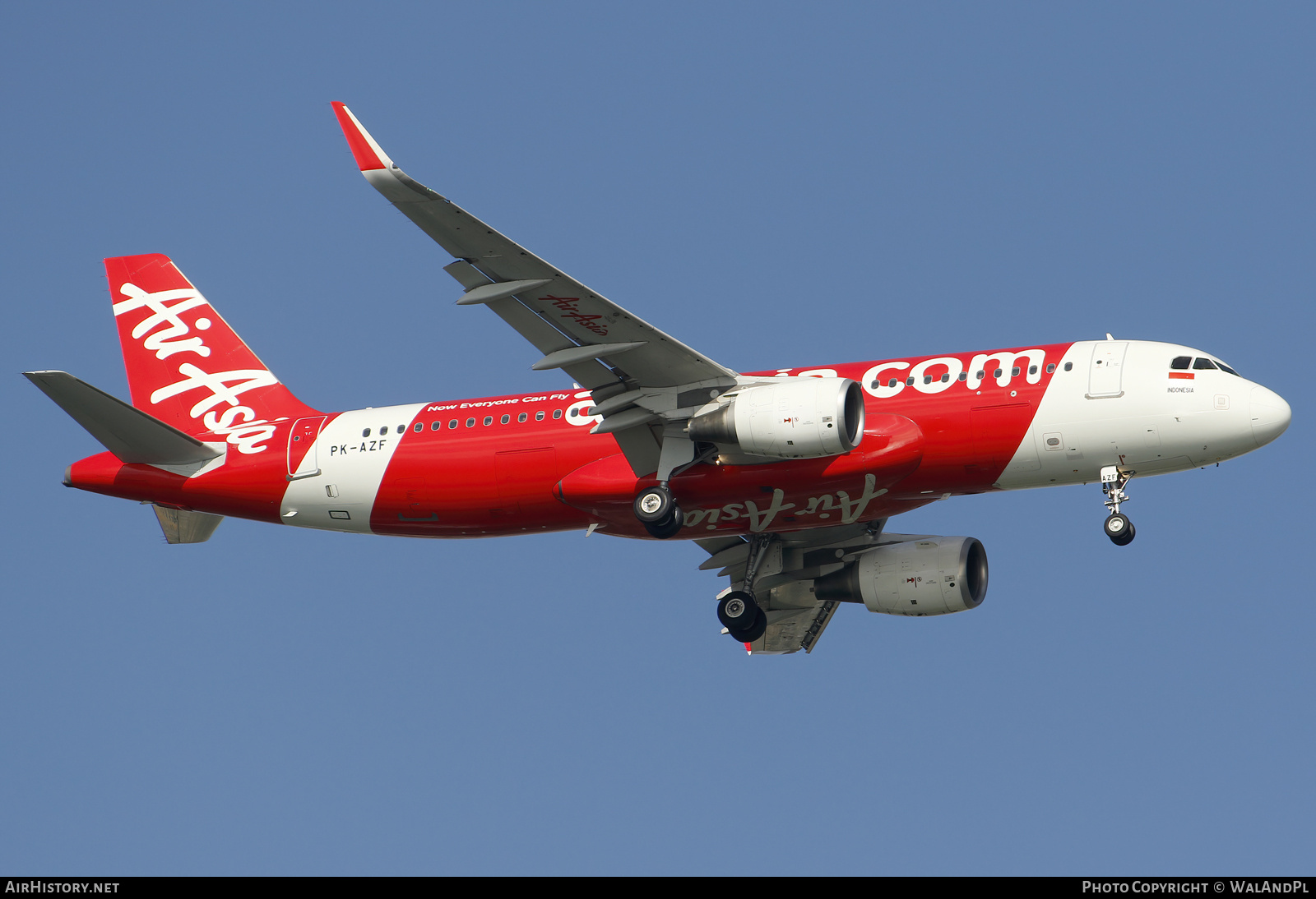 Aircraft Photo of PK-AZF | Airbus A320-216 | AirAsia | AirHistory.net #672513