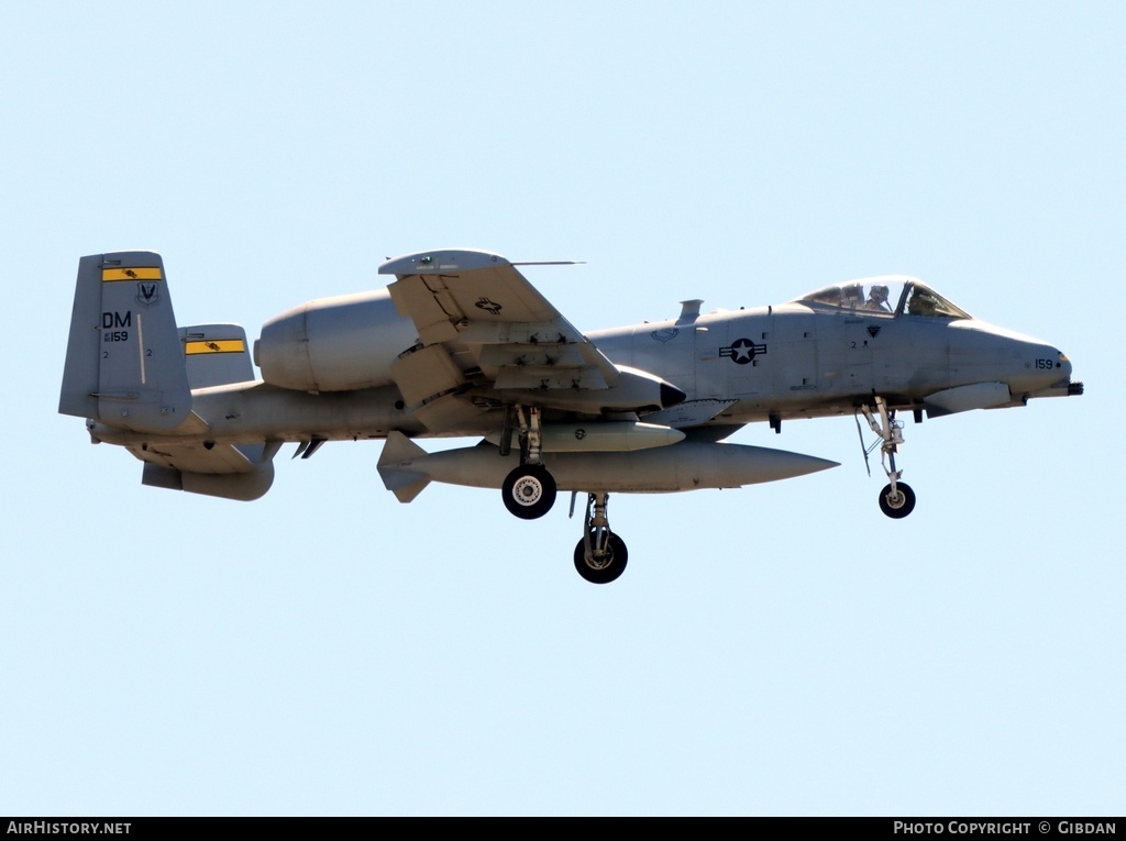Aircraft Photo of 80-0159 / AF80-159 | Fairchild A-10C Thunderbolt II | USA - Air Force | AirHistory.net #672517