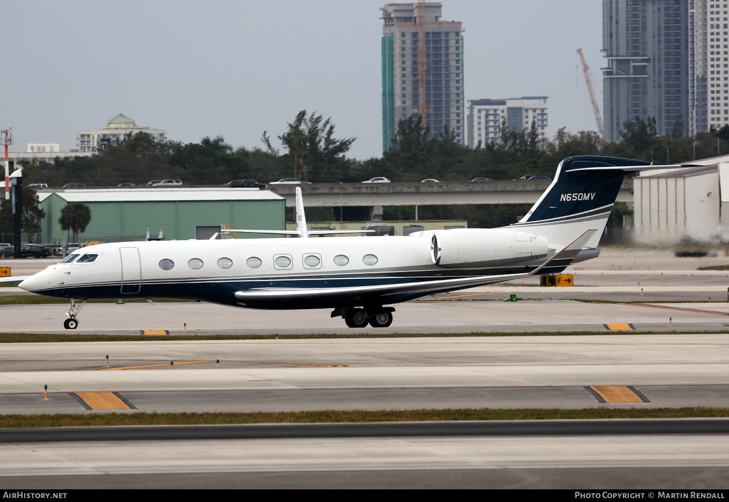 Aircraft Photo of N650MV | Gulfstream Aerospace G650 (G-VI) | AirHistory.net #672524