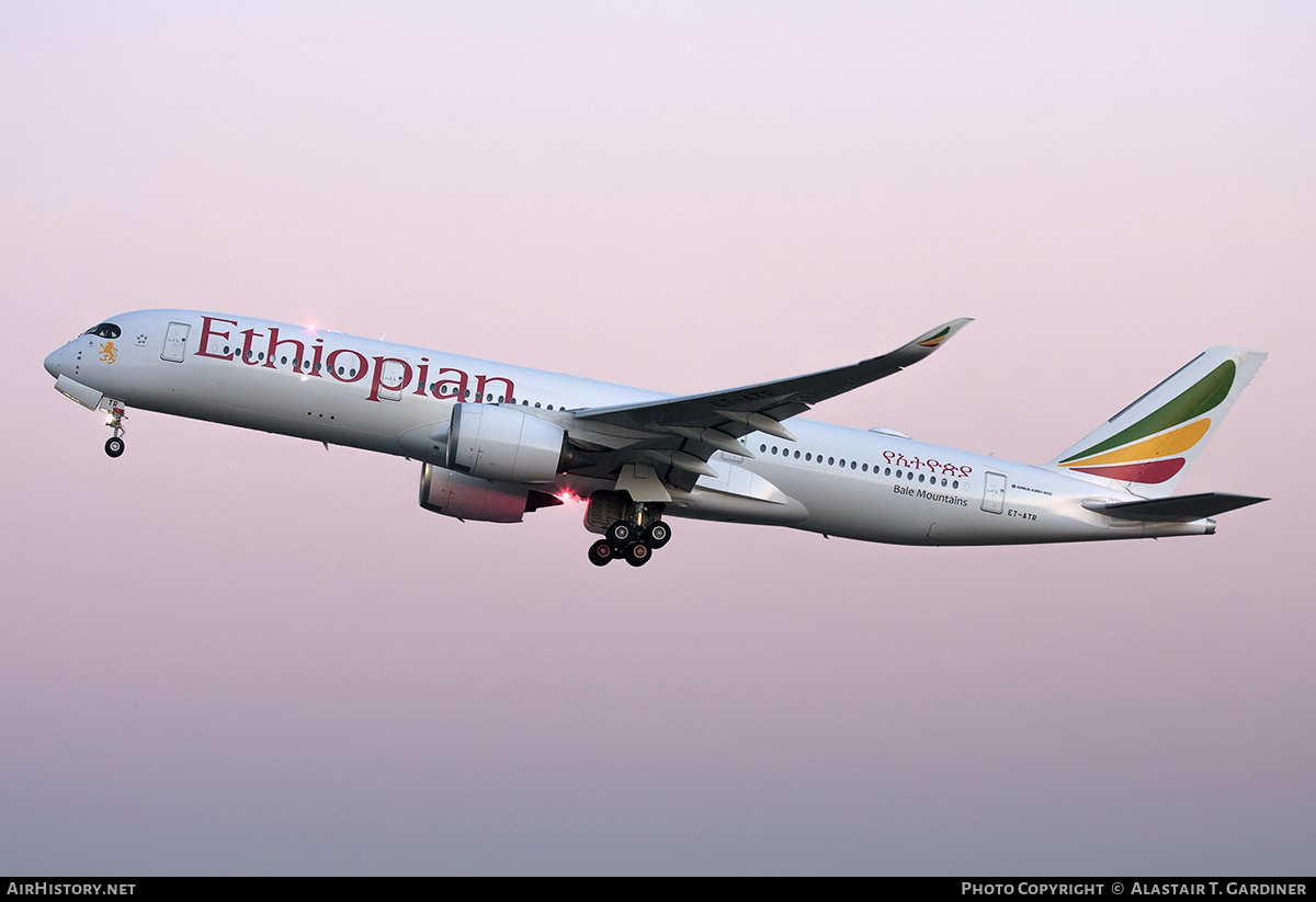Aircraft Photo of ET-ATR | Airbus A350-941 | Ethiopian Airlines | AirHistory.net #672529