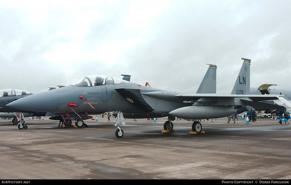 Aircraft Photo of 86-0176 / AF86-176 | McDonnell Douglas F-15C Eagle | USA - Air Force | AirHistory.net #672541