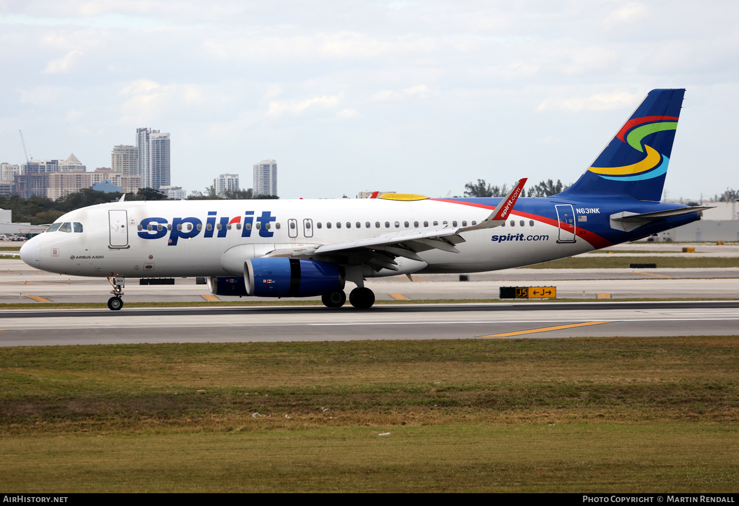 Aircraft Photo of N631NK | Airbus A320-232 | Spirit Airlines | AirHistory.net #672544
