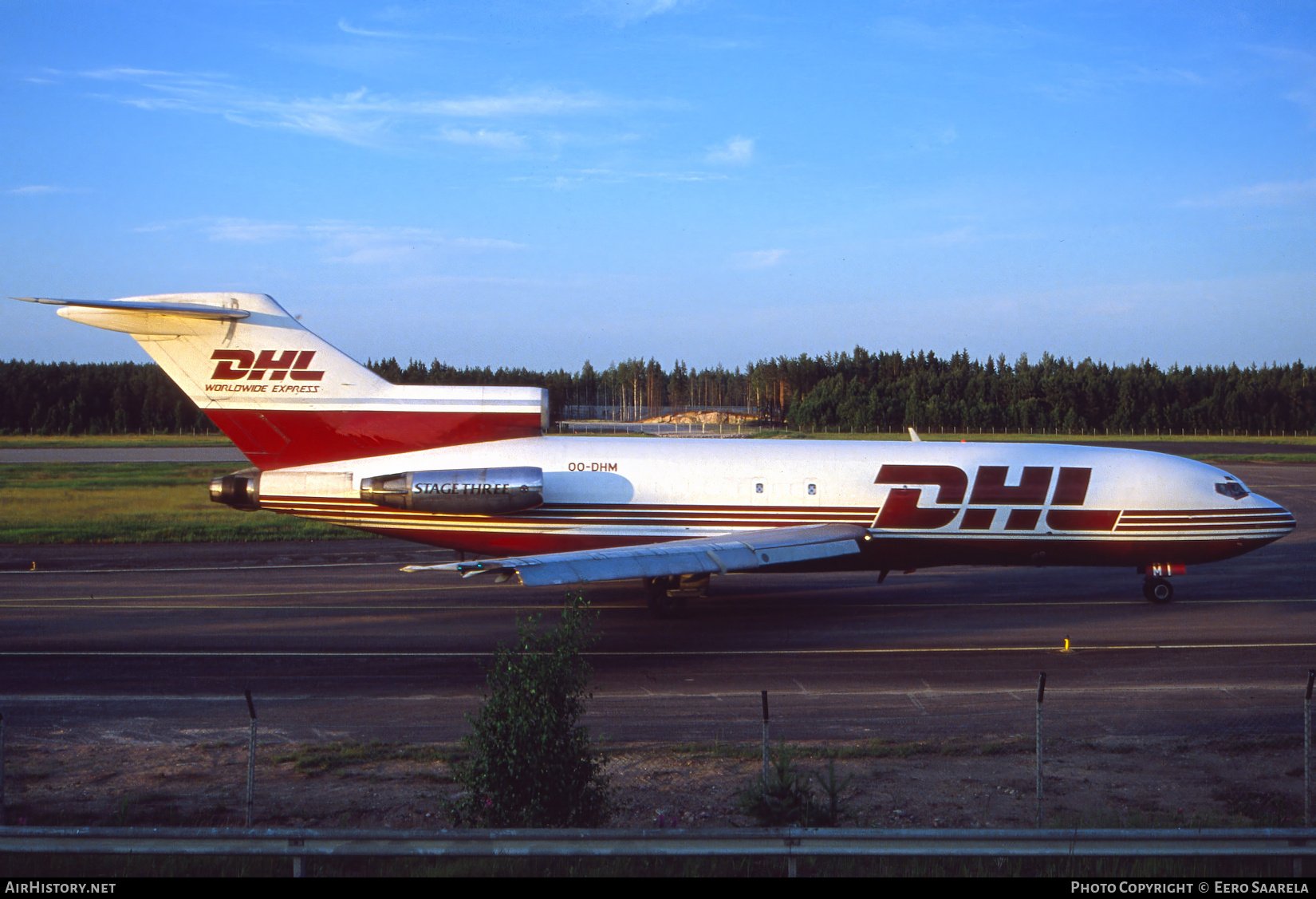 Aircraft Photo of OO-DHM | Boeing 727-31(F) | DHL Worldwide Express | AirHistory.net #672549