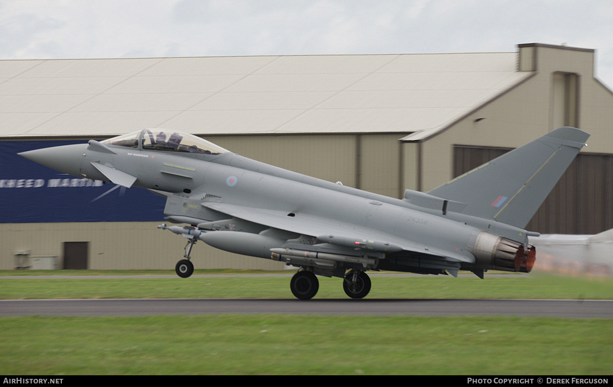 Aircraft Photo of ZK356 | Eurofighter EF-2000 Typhoon FGR4 | UK - Air Force | AirHistory.net #672563