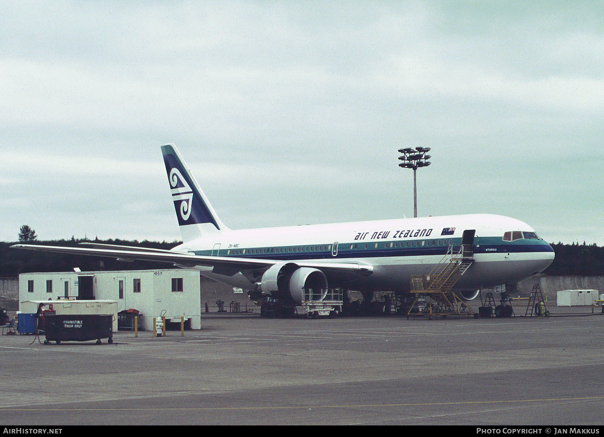 Aircraft Photo of ZK-NBC | Boeing 767-219/ER | Air New Zealand | AirHistory.net #672568