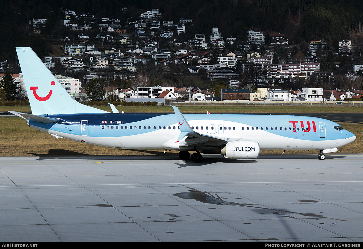 Aircraft Photo of G-TAWI | Boeing 737-8K5 | TUI | AirHistory.net #672575