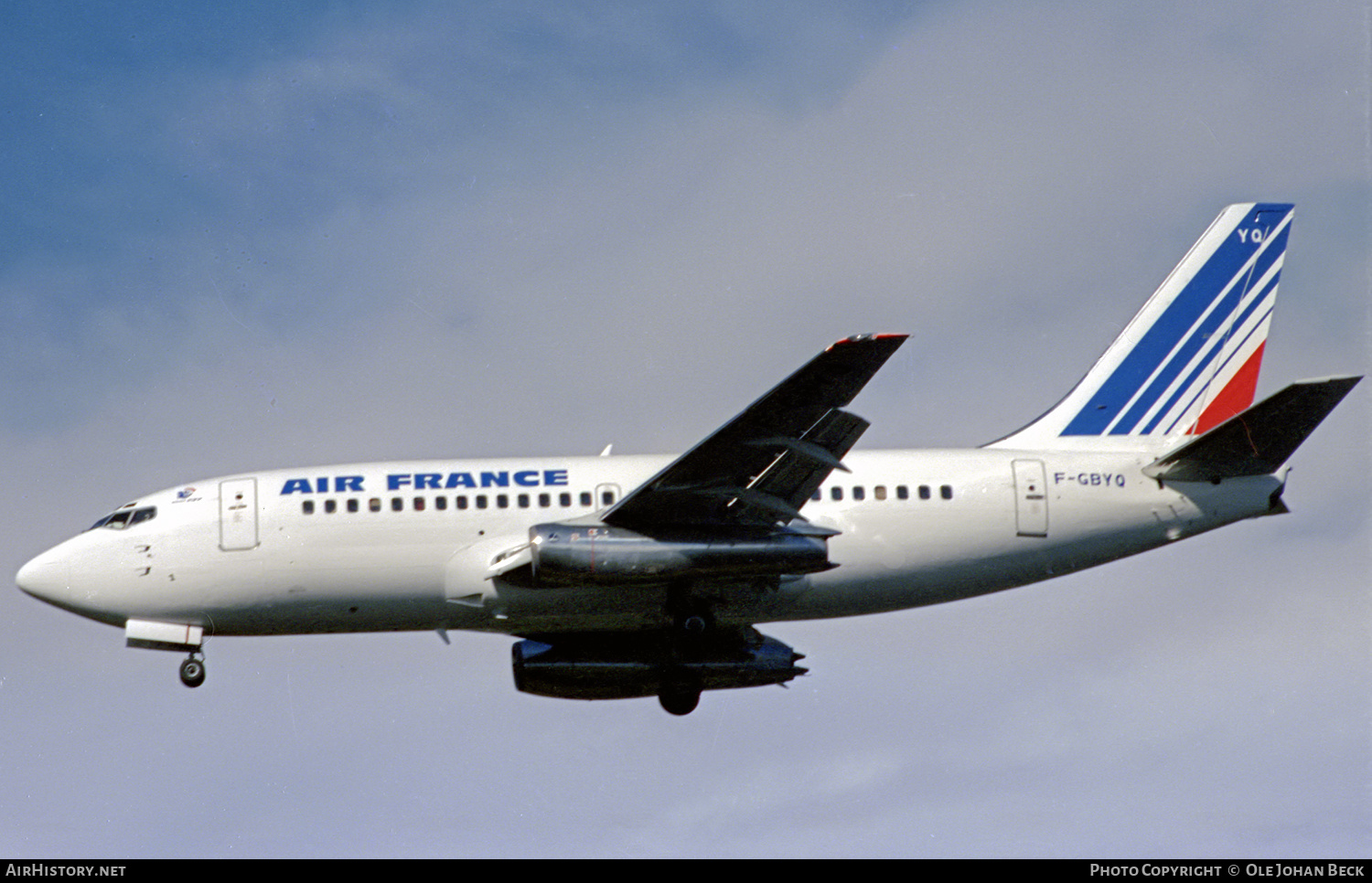 Aircraft Photo of F-GBYQ | Boeing 737-228/Adv | Air France | AirHistory.net #672583