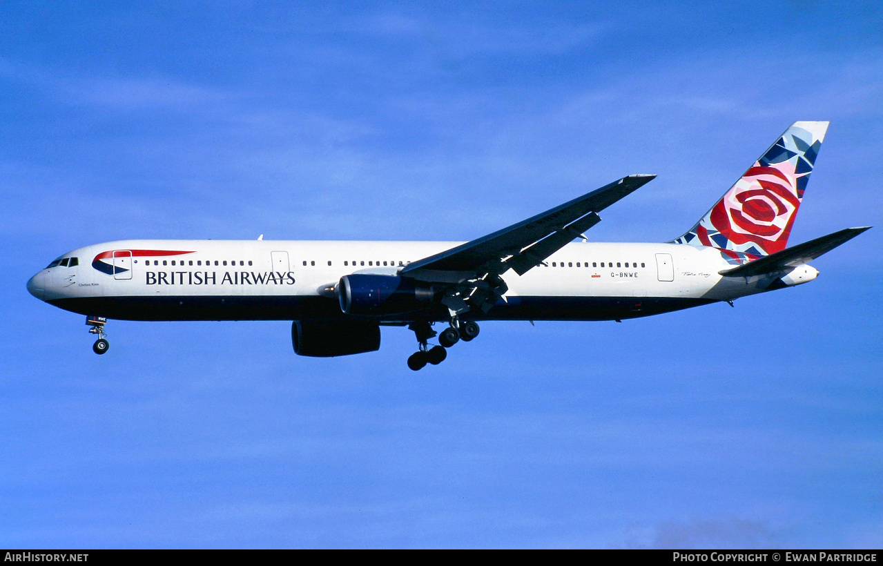 Aircraft Photo of G-BNWE | Boeing 767-336/ER | British Airways | AirHistory.net #672591