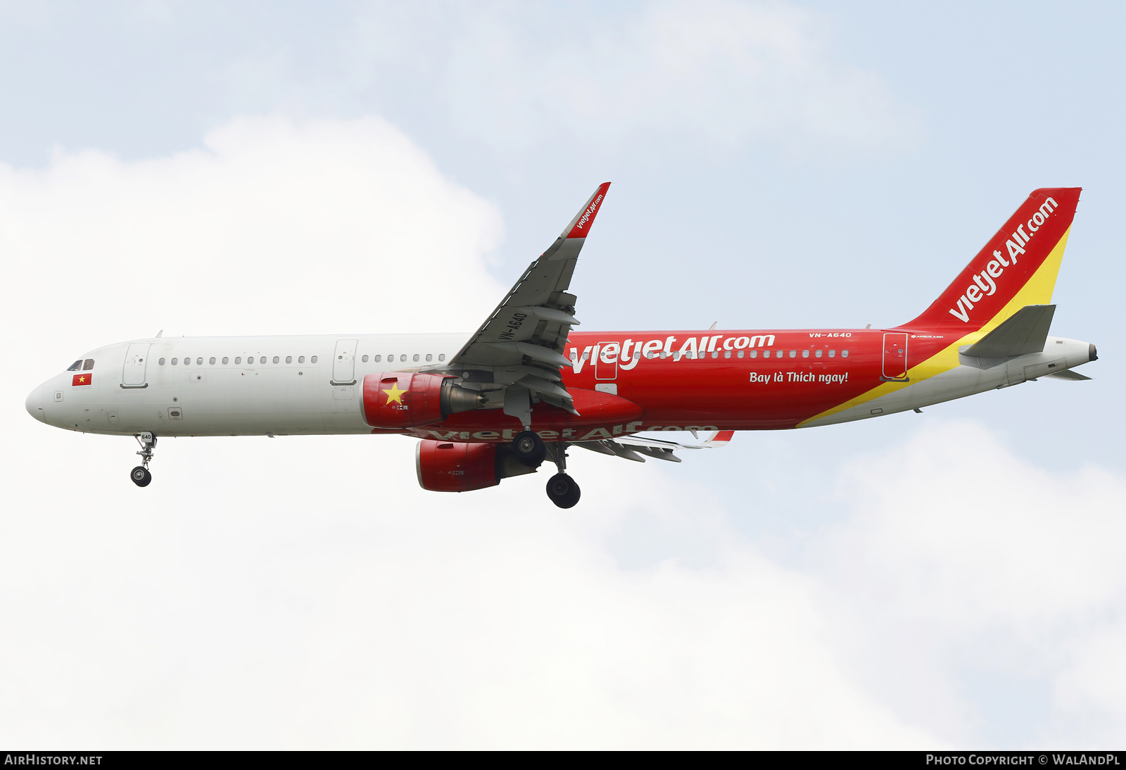 Aircraft Photo of VN-A640 | Airbus A321-211 | VietJet Air | AirHistory.net #672600