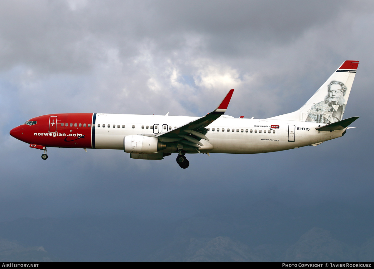 Aircraft Photo of EI-FHO | Boeing 737-86N | Norwegian | AirHistory.net #672602