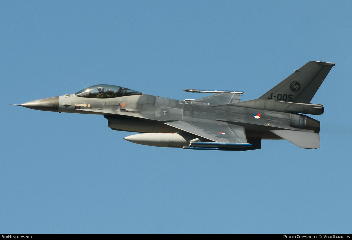 Aircraft Photo of J-005 | General Dynamics F-16AM Fighting Falcon | Netherlands - Air Force | AirHistory.net #672603