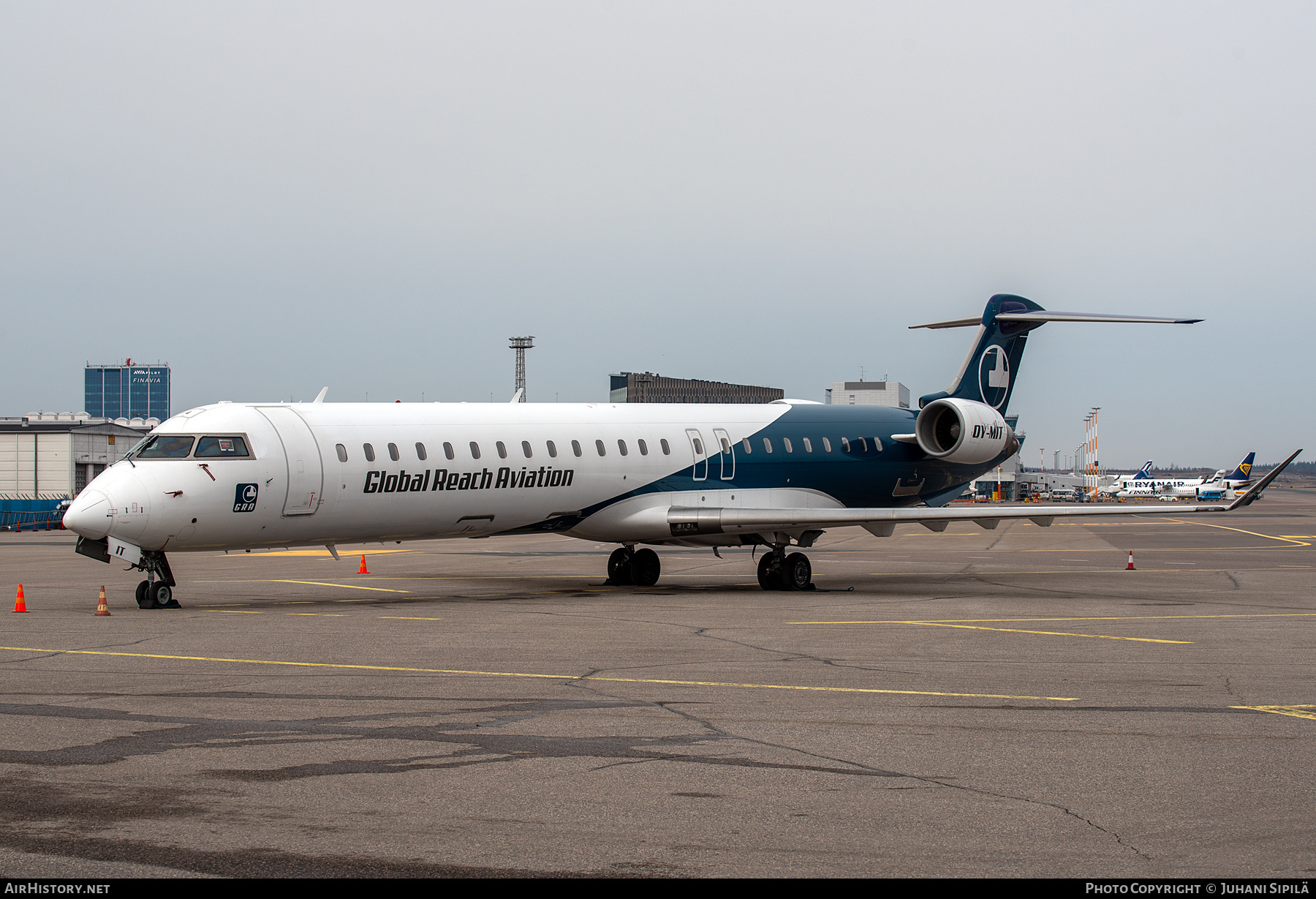 Aircraft Photo of OY-MIT | Bombardier CRJ-900LR (CL-600-2D24) | Global Reach Aviation - GRA | AirHistory.net #672604