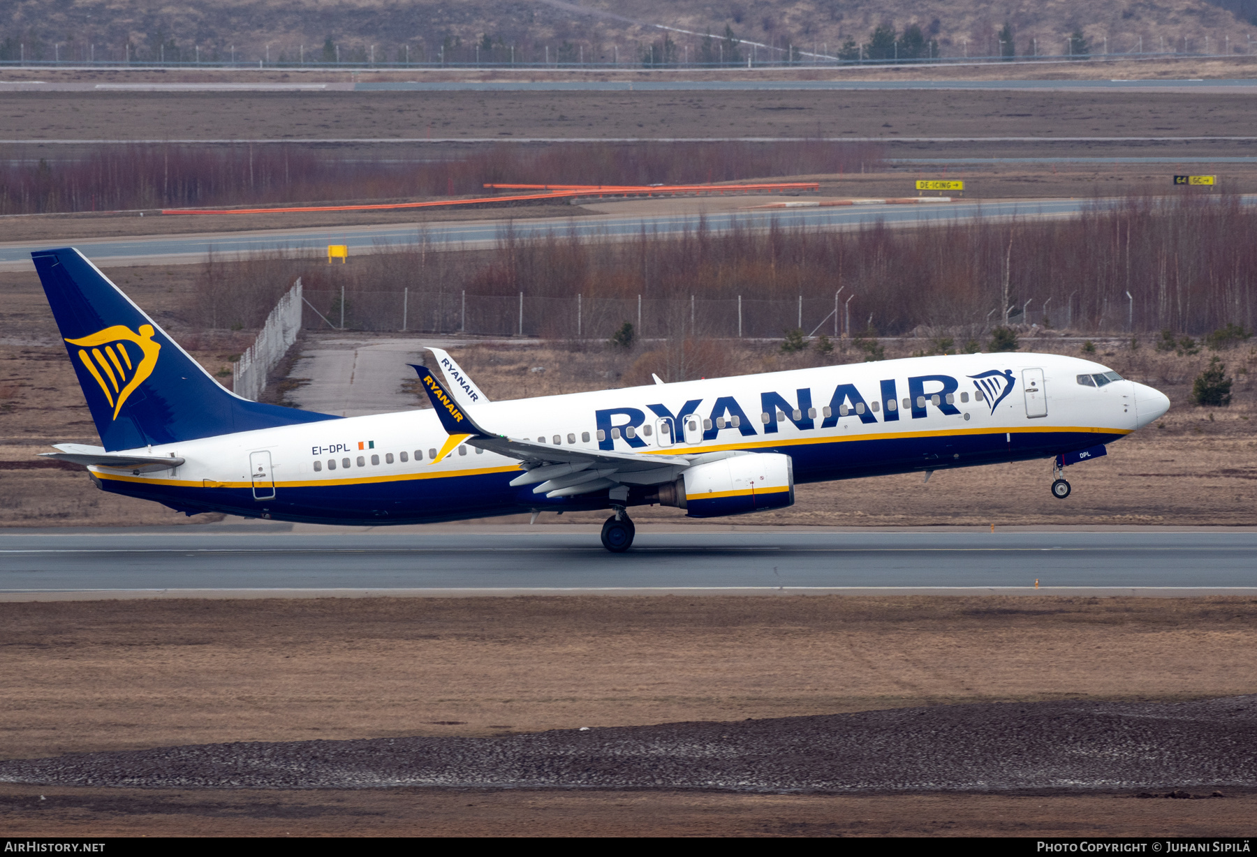 Aircraft Photo of EI-DPL | Boeing 737-8AS | Ryanair | AirHistory.net #672610