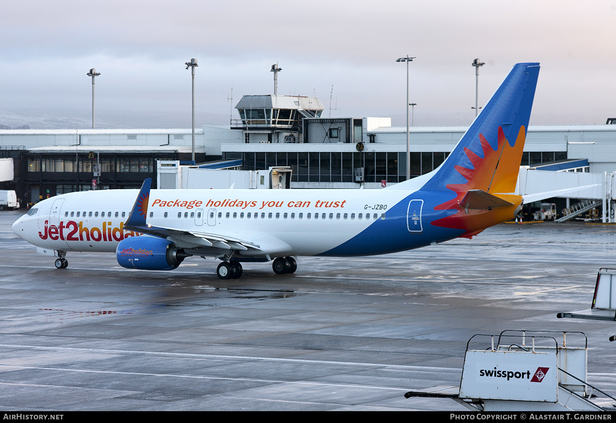Aircraft Photo of G-JZBO | Boeing 737-800 | Jet2 Holidays | AirHistory.net #672628