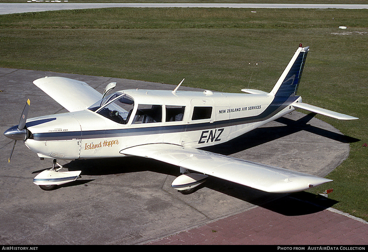 Aircraft Photo of ZK-ENZ / ENZ | Piper PA-32-260 Cherokee Six B | New Zealand Air Services | AirHistory.net #672663