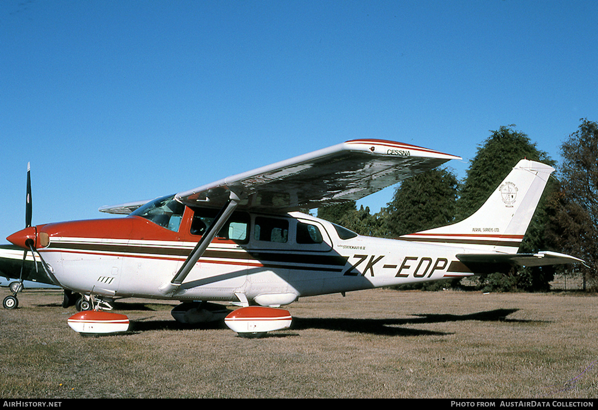 Aircraft Photo of ZK-EOP | Cessna TU206G Turbo Stationair 6 | Aerial Surveys | AirHistory.net #672665