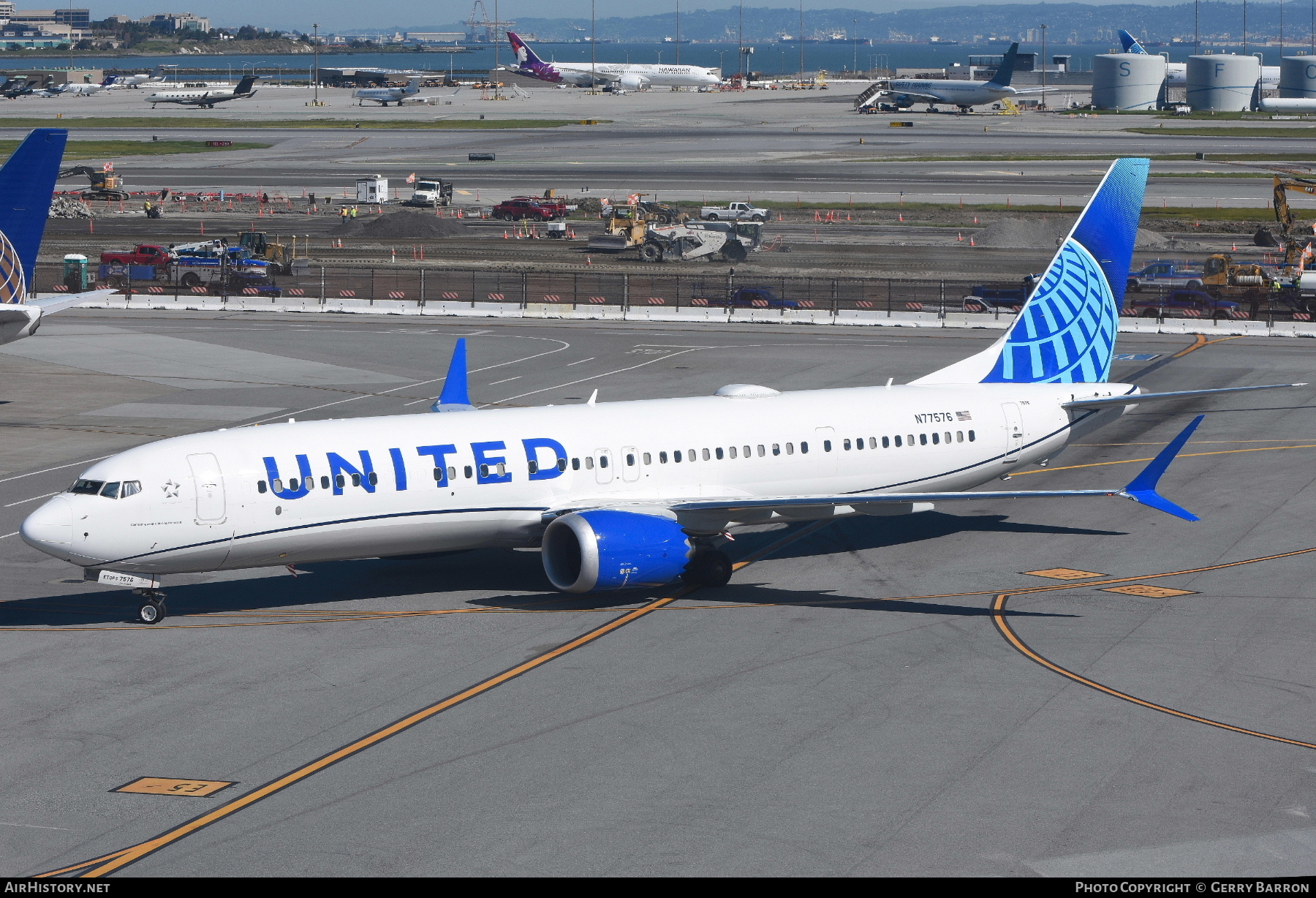 Aircraft Photo of N77576 | Boeing 737-9 Max 9 | United Airlines | AirHistory.net #672678