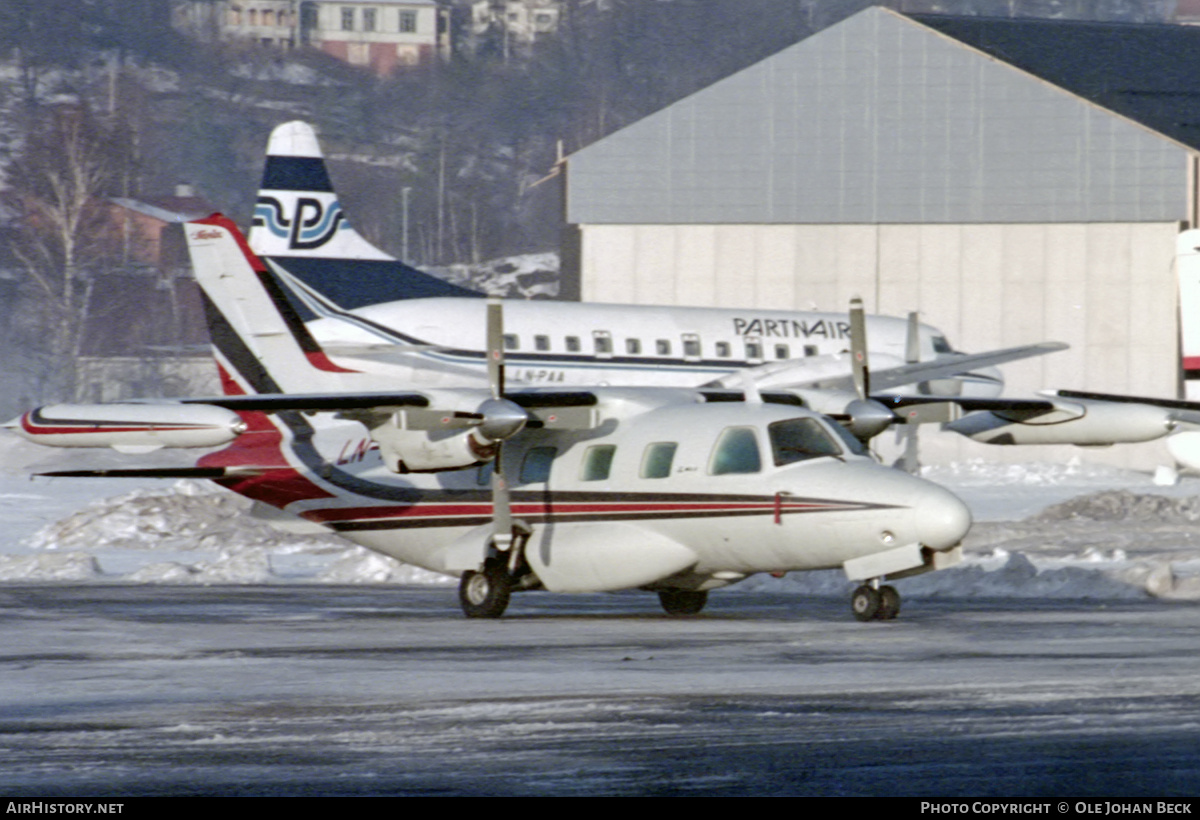 Aircraft Photo of LN-HAC | Mitsubishi MU-2B | AirHistory.net #672689