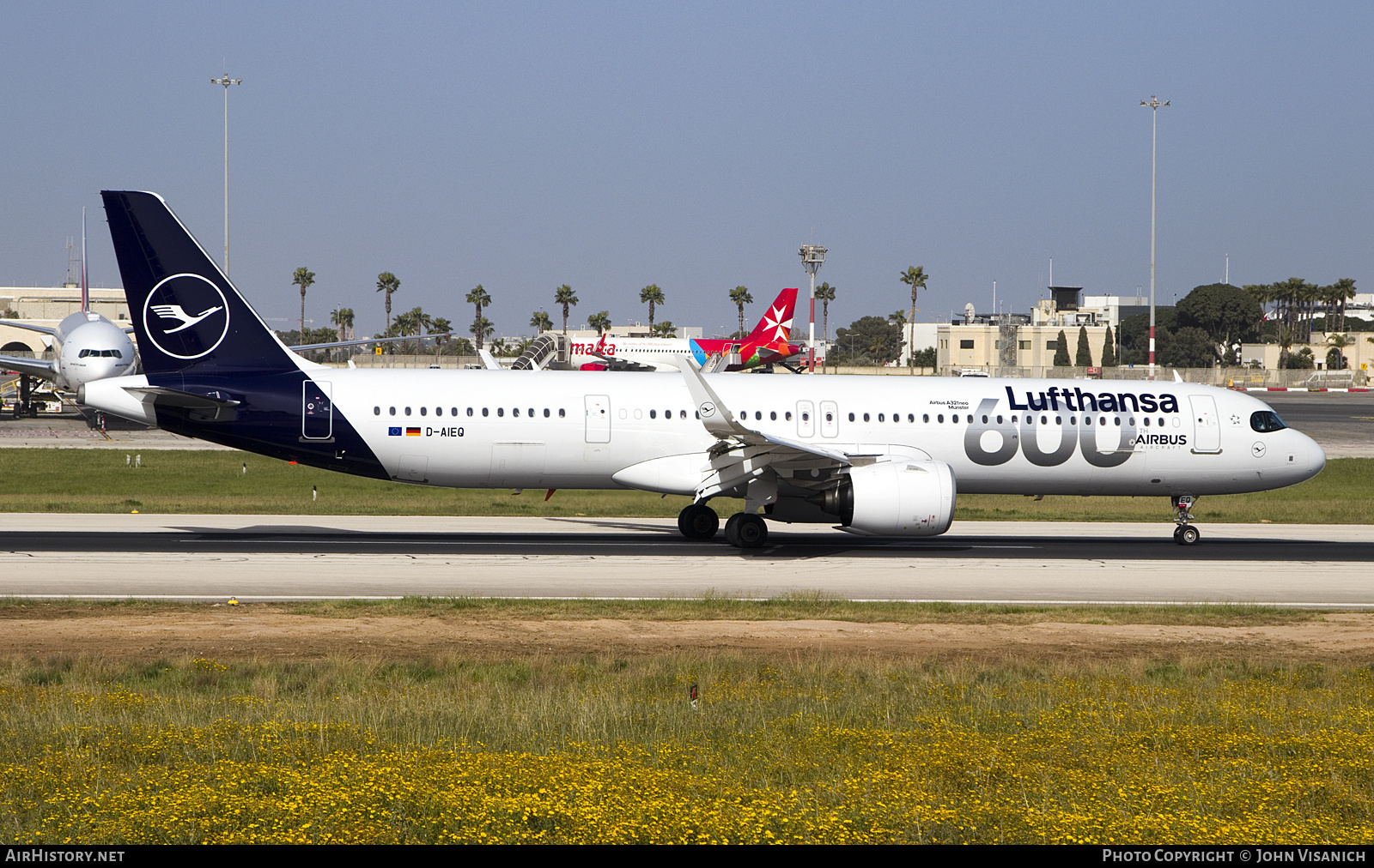 Aircraft Photo of D-AIEQ | Airbus A321-271NX | Lufthansa | AirHistory.net #672706