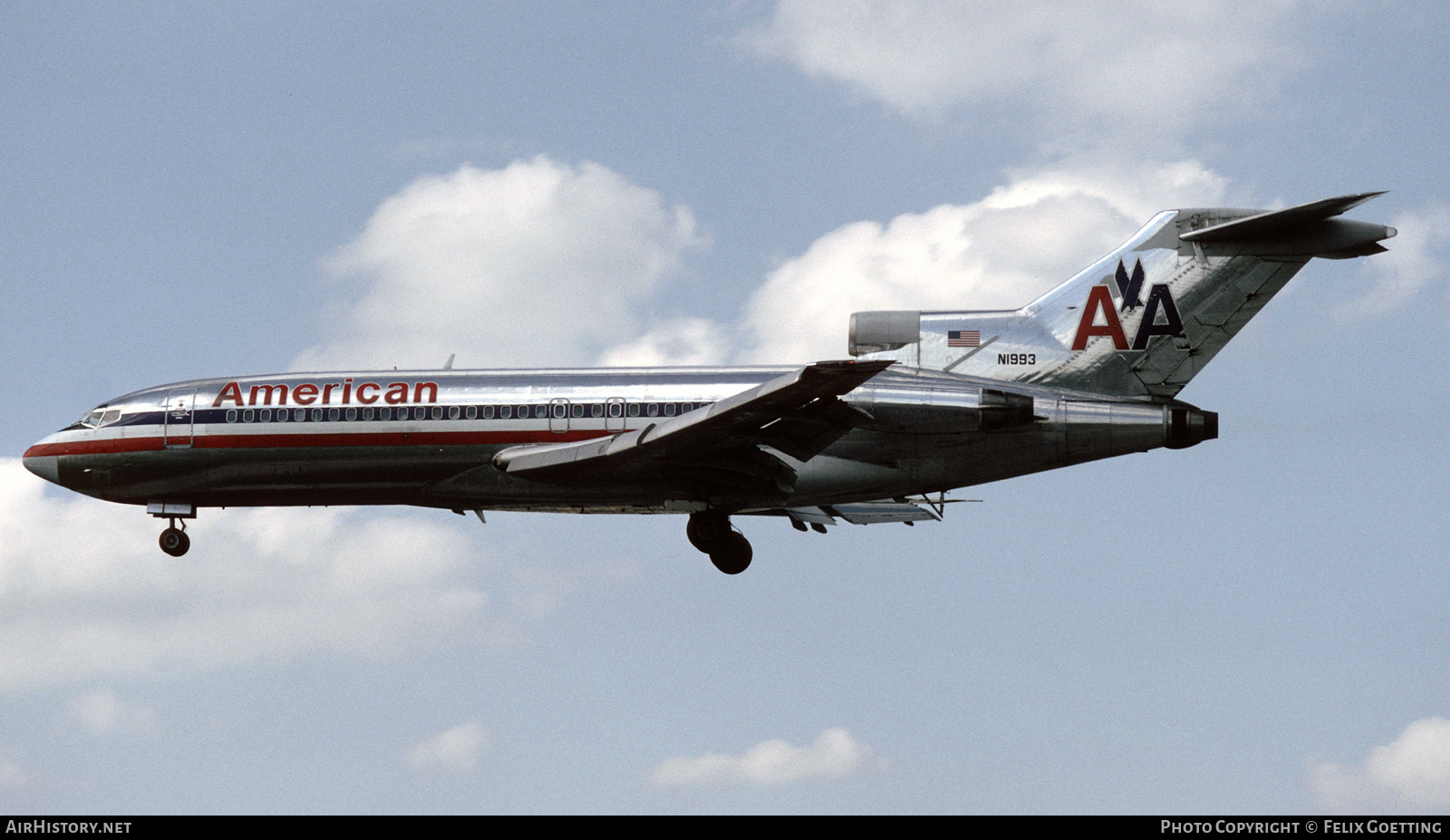 Aircraft Photo of N1993 | Boeing 727-23 | American Airlines | AirHistory.net #672711