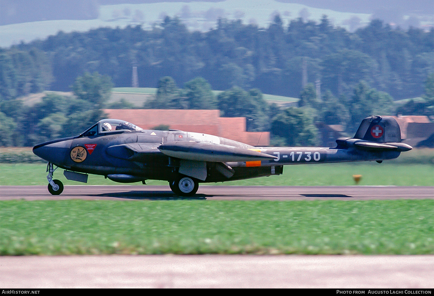 Aircraft Photo of J-1730 | De Havilland D.H. 112 Venom FB54 | Switzerland - Air Force | AirHistory.net #672716