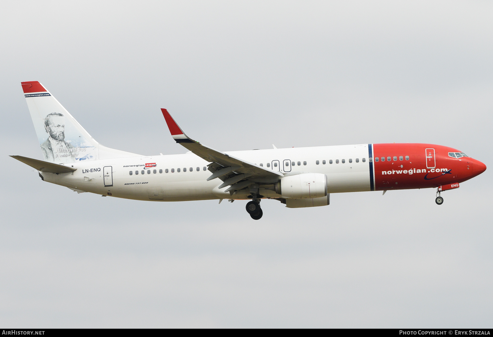 Aircraft Photo of LN-ENQ | Boeing 737-800 | Norwegian | AirHistory.net #672742