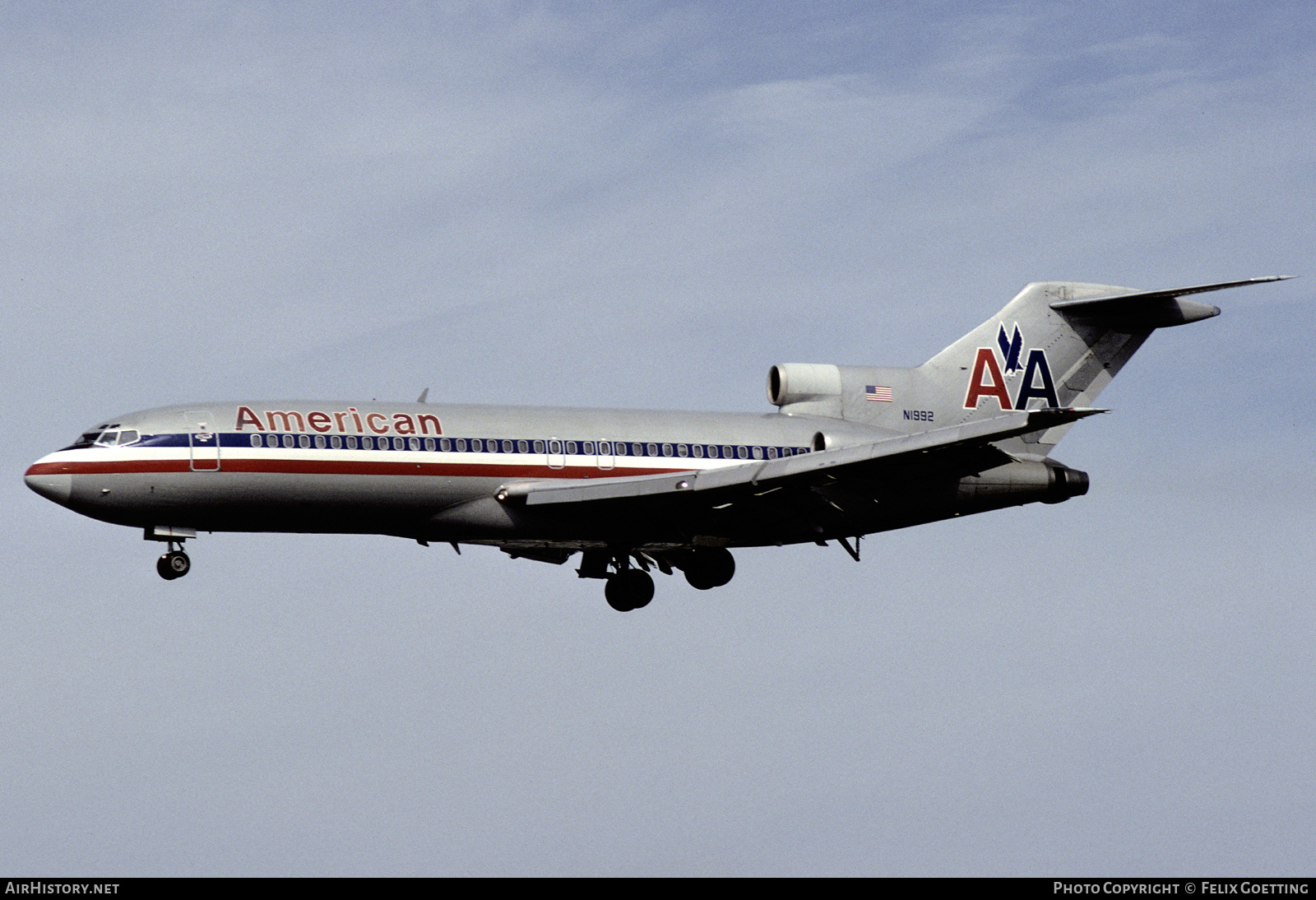 Aircraft Photo of N1992 | Boeing 727-23 | American Airlines | AirHistory.net #672763