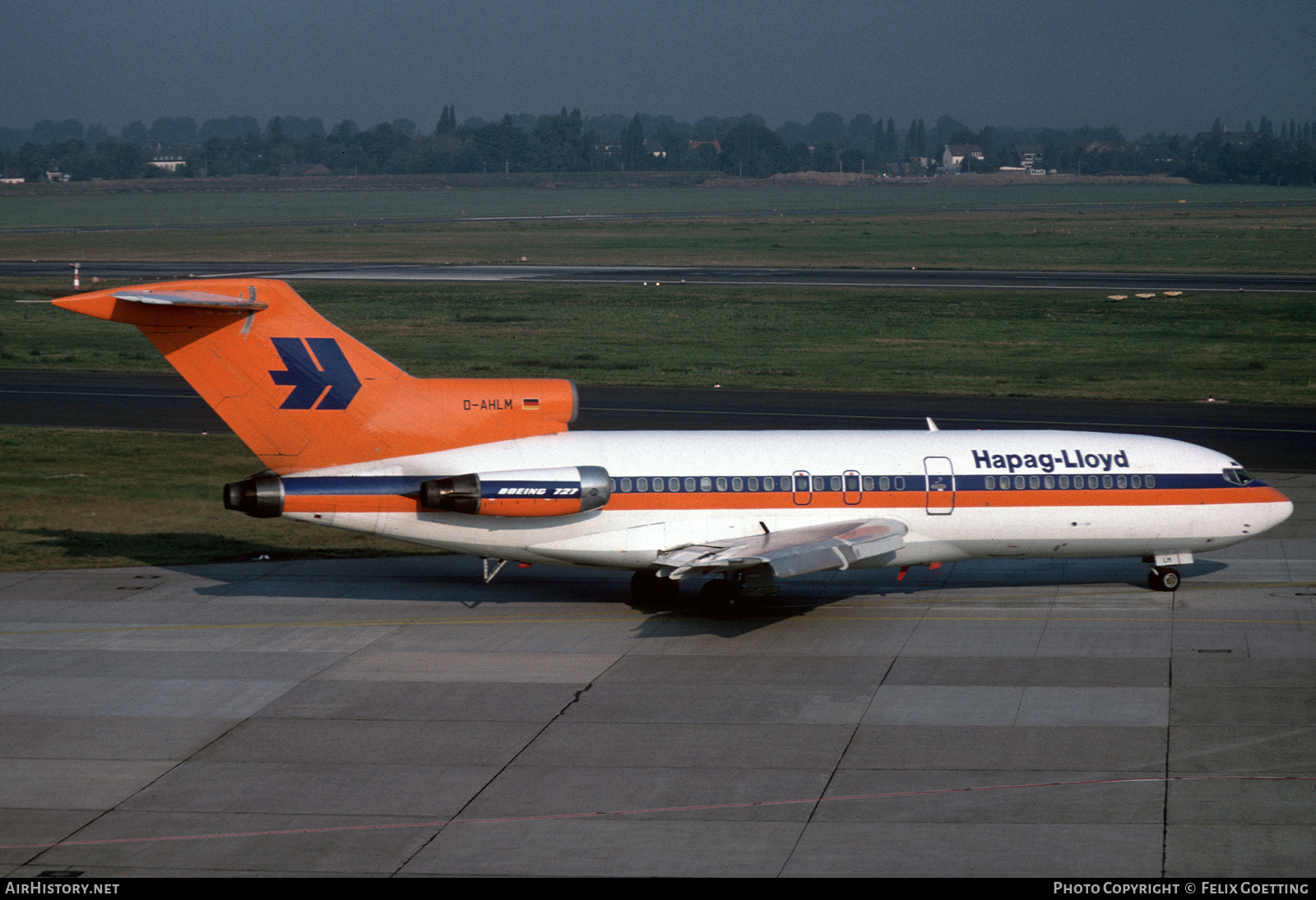 Aircraft Photo of D-AHLM | Boeing 727-81 | Hapag-Lloyd | AirHistory.net #672769