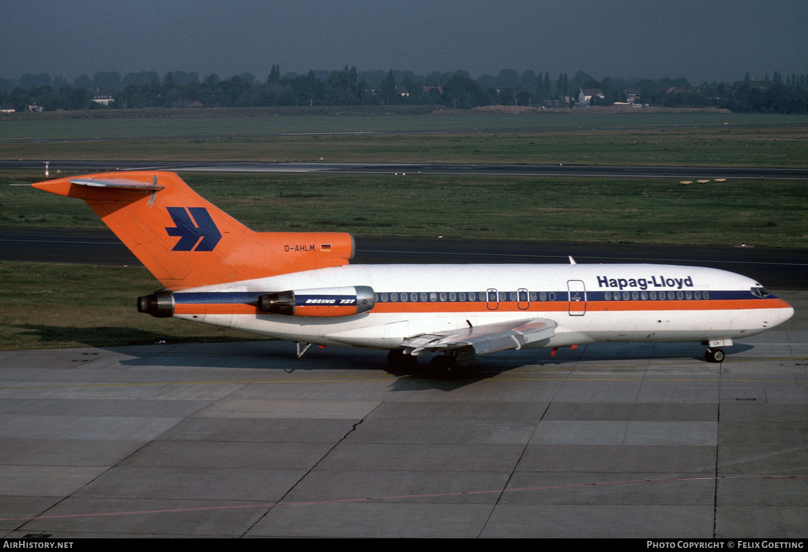 Aircraft Photo of D-AHLM | Boeing 727-81 | Hapag-Lloyd | AirHistory.net #672769