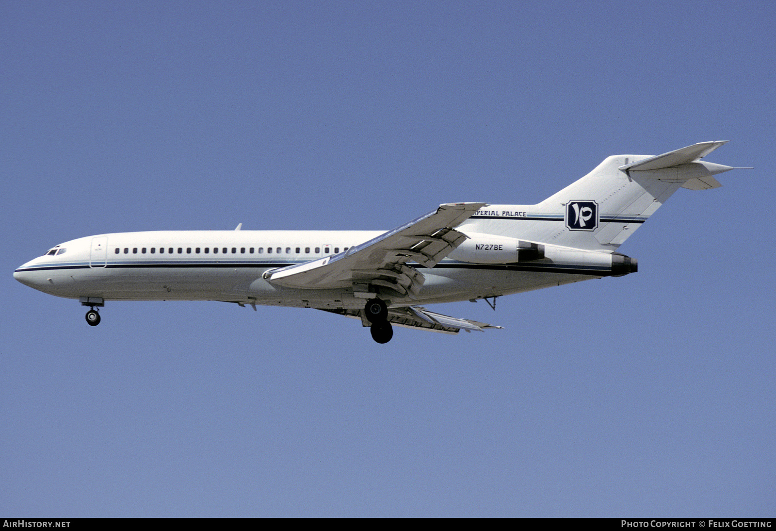 Aircraft Photo of N727BE | Boeing 727-30 | Imperial Palace Air | AirHistory.net #672770