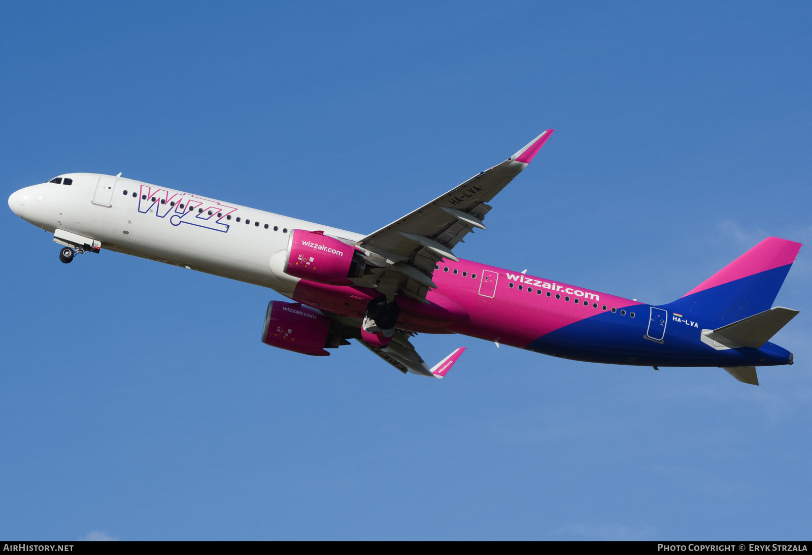 Aircraft Photo of HA-LVA | Airbus A321-271NX | Wizz Air | AirHistory.net #672774