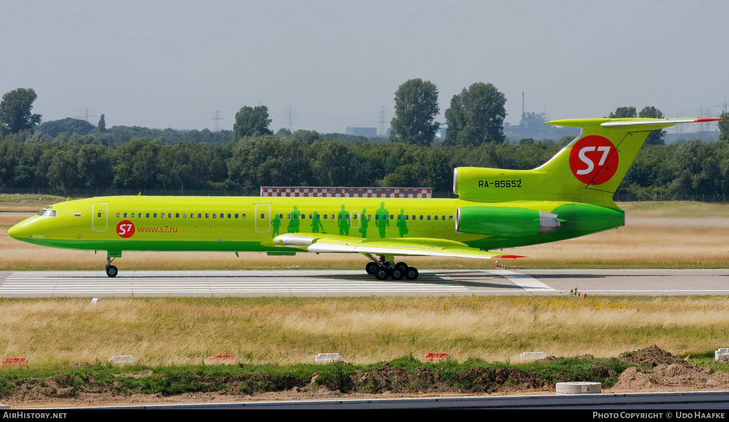 Aircraft Photo of RA-85652 | Tupolev Tu-154M | S7 Airlines | AirHistory.net #672780