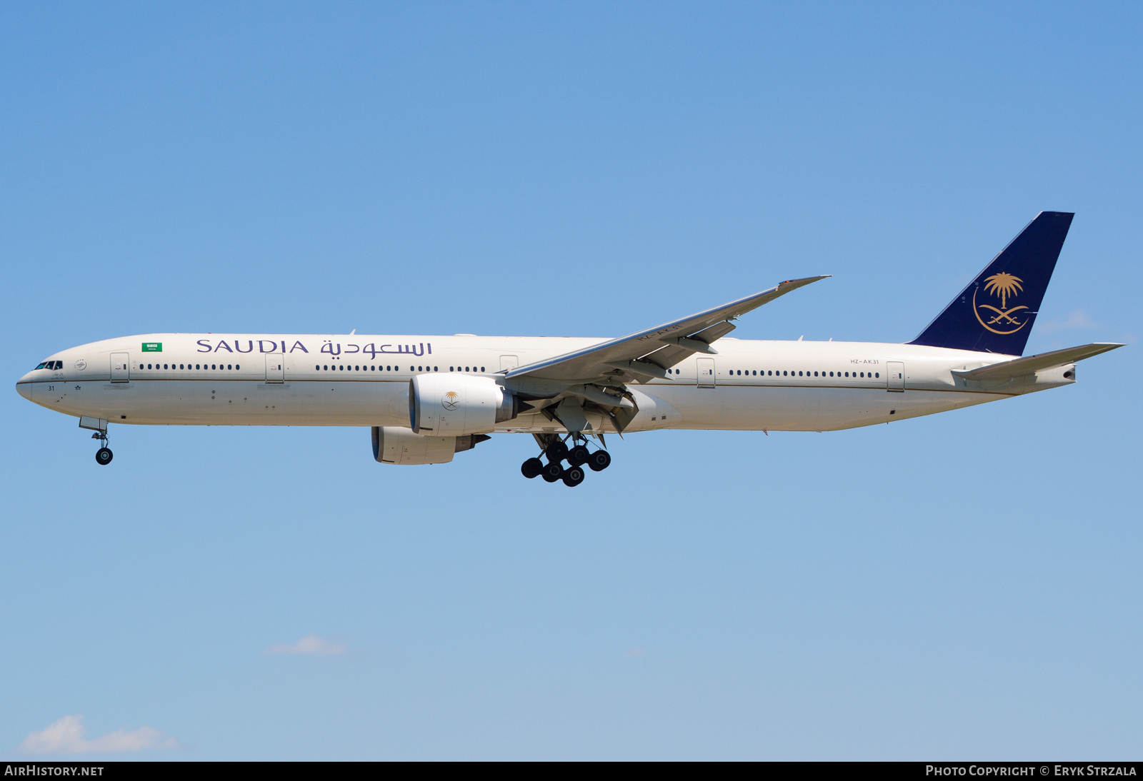Aircraft Photo of HZ-AK31 | Boeing 777-368/ER | Saudia - Saudi Arabian Airlines | AirHistory.net #672785
